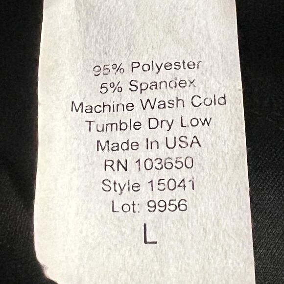 Sensational Collection Pencil Skirt Womens Large Black Ruffle Hem Mermaid USA - Picture 8 of 11